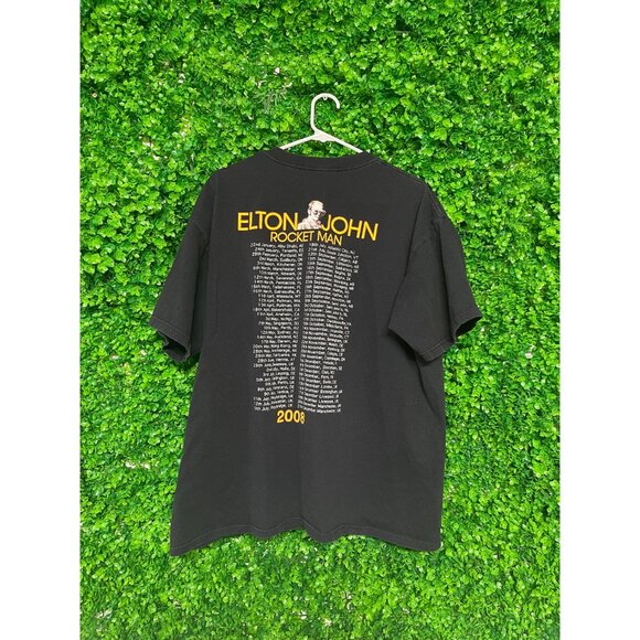 Vintage Elton John 2007 T-shirt - Adult Mens XXL (fits like XL/XXL) - T80 - Picture 2 of 2
